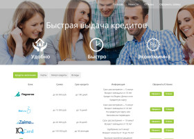 Купить сайт по выдачи кредитов