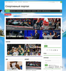Автонаполняемый спортивный портал